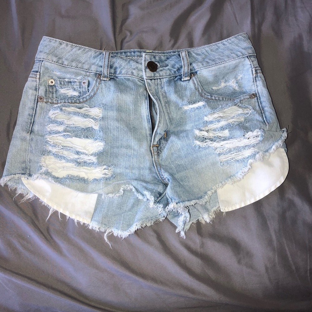 Jean shorts